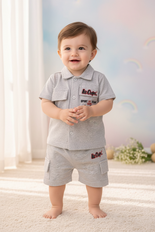 Ensemble Lee Cooper Garçon - Gris